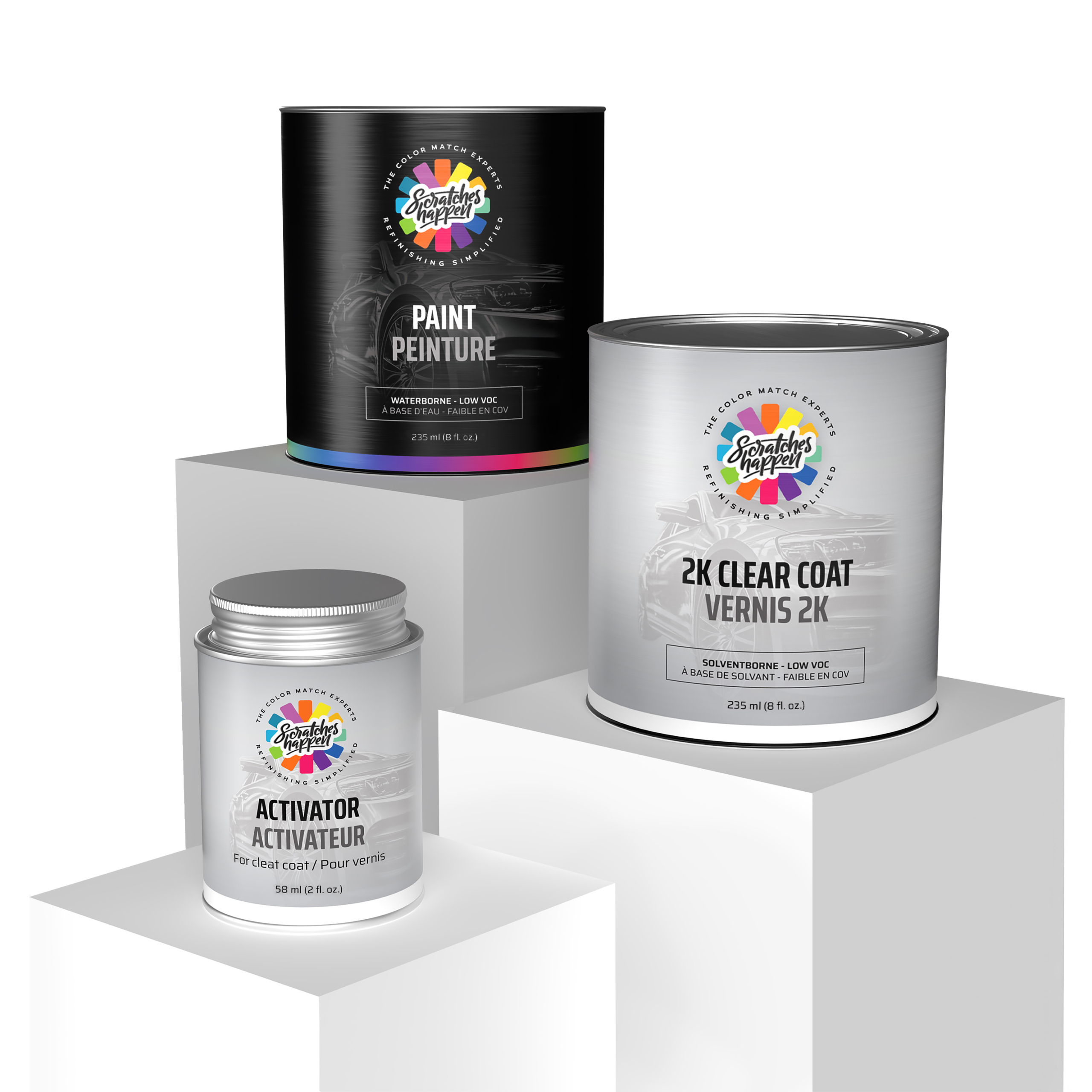 Peinture Voiture Pot Pour Mazda 38B Charcoal Grey Metallic 1,0l 4062148564659